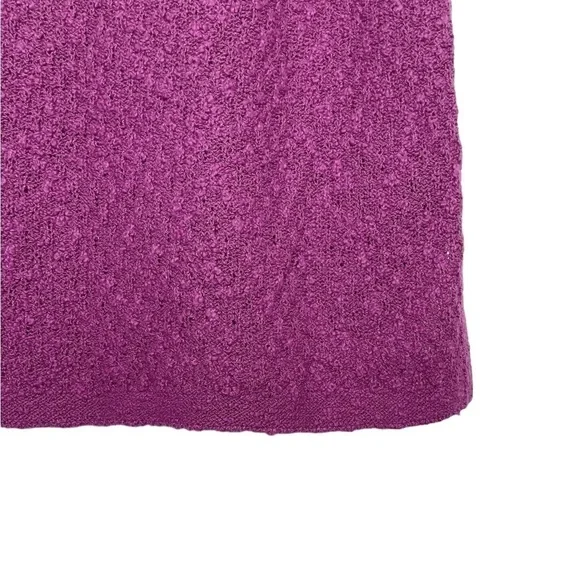 J. Jill Dimensional Elbow Sleeve Sweater Mulberry NWT - Picture 5 of 10